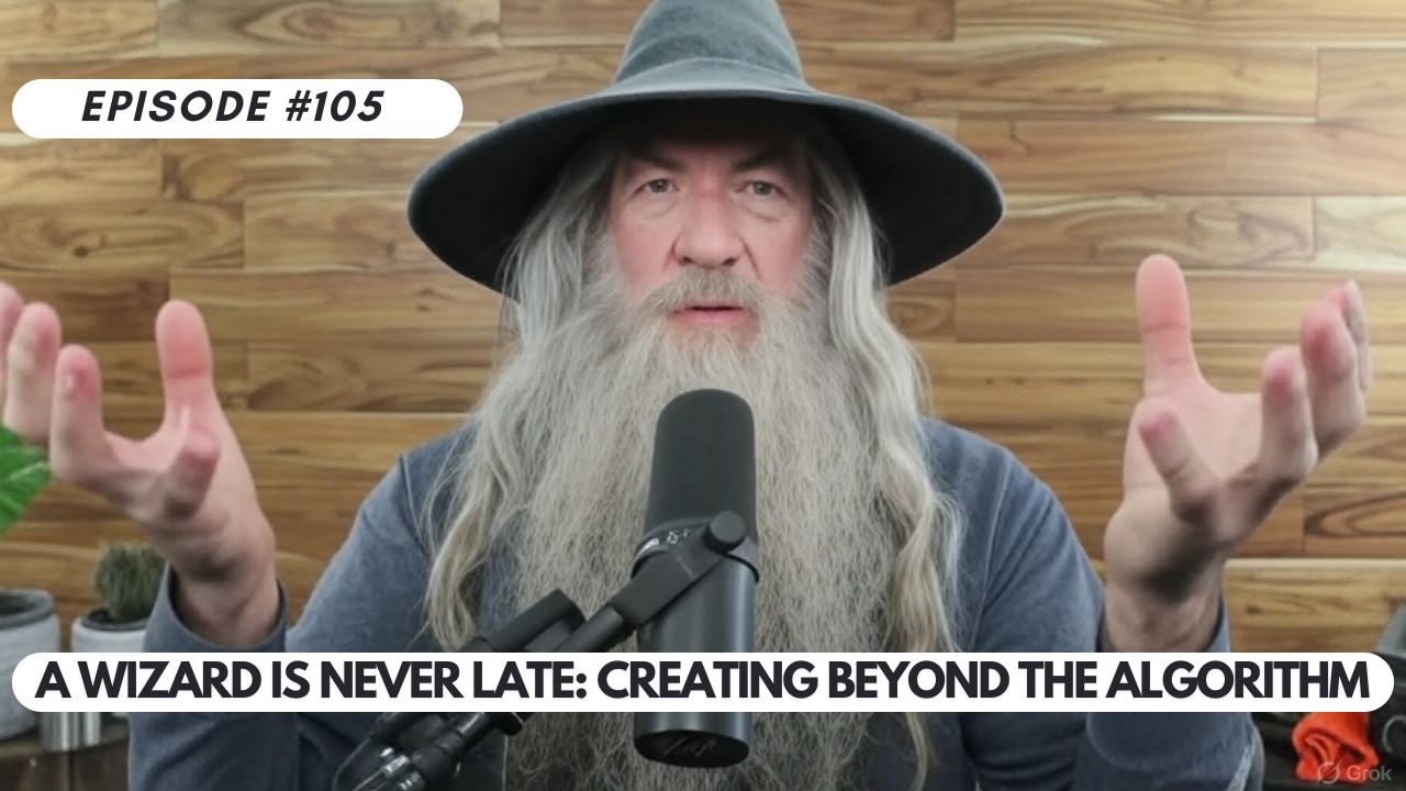 Episode #105 – A Wizard Is Never Late: Creating Beyond the Algorithm